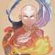 Aang unleashes his full power.